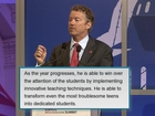 More Wikipedia copying in Rand Paul speeches