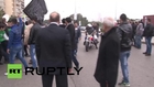 Lebanon: Hundreds of angry mourners confront Mufti Qabbani at funeral