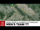 Road Cycling World Championships 2013 - Men's Team Time Trial Flythrough