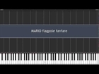 Mario - Flagpole Fanfare - Piano / Keyboard Tutorial [Magic Music Tutor] free sheet music