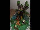 Animal cake, Jungle cake - zvířátkový dort od Amy