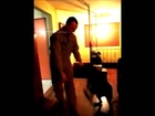 Dog is Very Happy to See His Owner after 6 Months