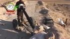 FSA-Fighters Launching Mortars -HD-