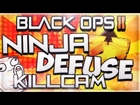 Funny Black Ops 2 Ninja Defuse Killcam! (BO2 Funny Moments)