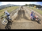 James Stewart's POV through a supercross rhythm section