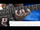 Extreme - Play with me - Guitar Solo Lesson with onscreen tabs