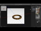 Photoshop CS6 - 3D - Simple Gears in 3D!