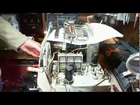 General Electric KL-70 AM/SW Radio Video #10A - Cleaning the Push Button Assembly