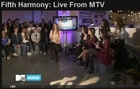 Fifth Harmony on MTV Live 22/10/2013