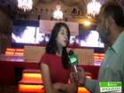 Aysha javed talking with Jeevey Pakistan News at LG New Product Launch 2013 Lahore.