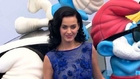 Katy Perry Wears Blue at Smurfs Premiere