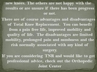 HELPFUL INFORMATION ON TOTAL KNEE REPLACEMENT